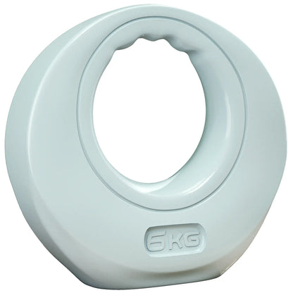 13lbs Kettlebell, Wide Handle, Home Gym, Light Grey Strength Training Equipment at Gallery Canada