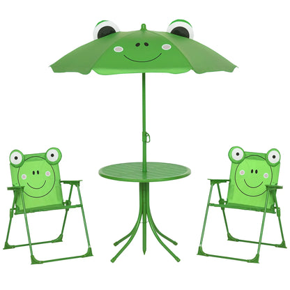 Kids Folding Picnic Table Set, Outdoor Garden, Green Kids Outdoor Furniture Green at Gallery Canada