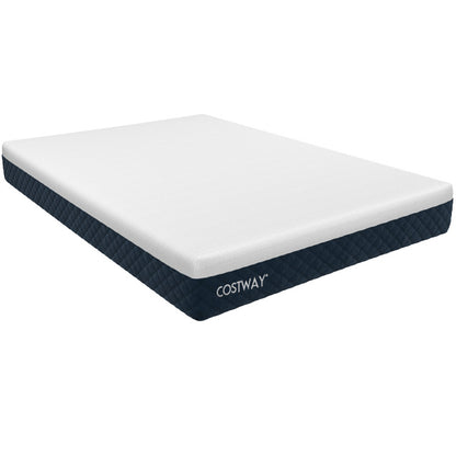 10 Inch Mattress, Queen Size, Jacquard Fabric Cover, White Mattresses White at Gallery Canada