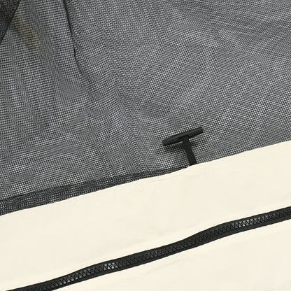 Replacement Mosquito Netting, Gazebo 12' x 12', Cream White, Black Gazebo Sidewalls at Gallery Canada