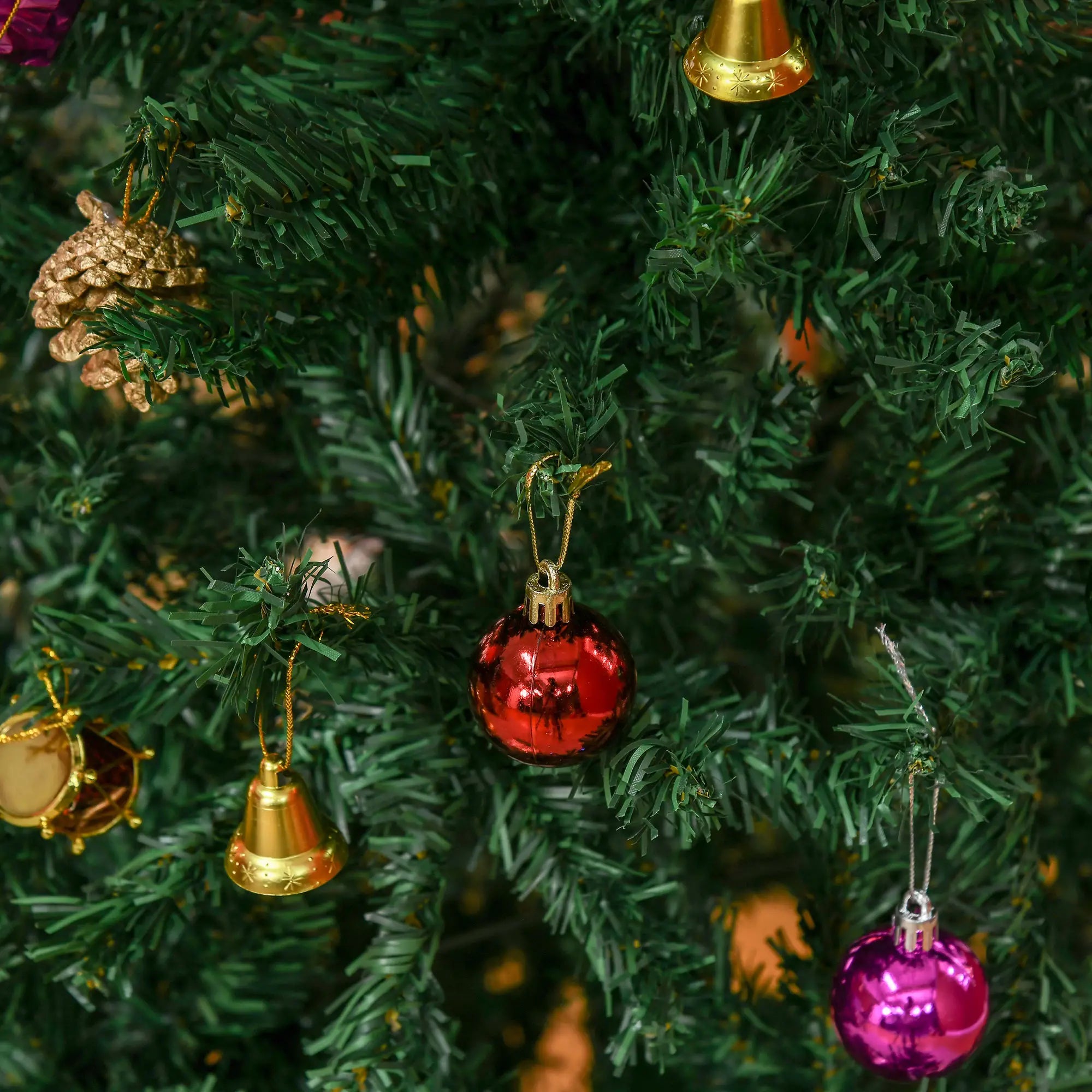 4.9ft Artificial Christmas Tree, Holiday Party Decor, Green Artificial Christmas Trees at Gallery Canada