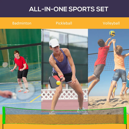 Portable Badminton Set, 3 Shuttlecocks, 4 Rackets, Indoor Outdoor Badminton at Gallery Canada