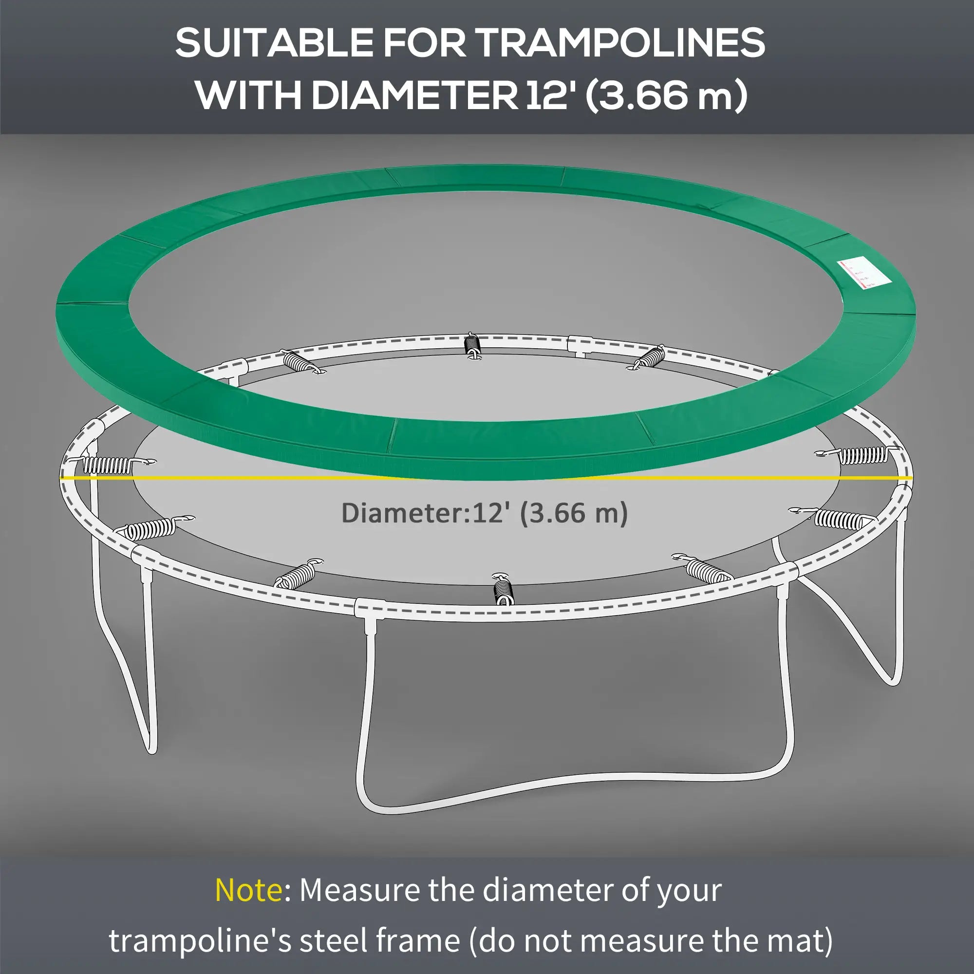 12ft Trampoline Pad, 144