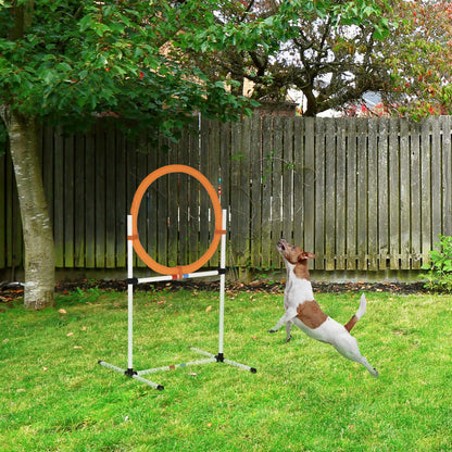 Dog Agility Training Equipment, Tire Jump Ring, Hurdle Bar, Easy Setup, Storage Bag Dog Agility Training Equipment at Gallery Canada