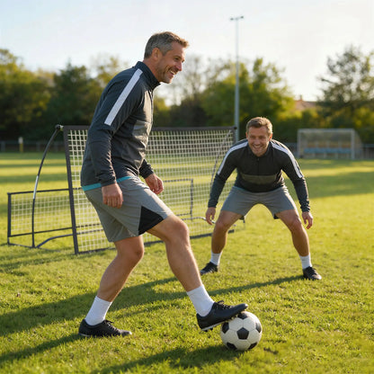 2-In-1 Portable Soccer Rebounder Net, Foldable, With Carry Bag Soccer at Gallery Canada