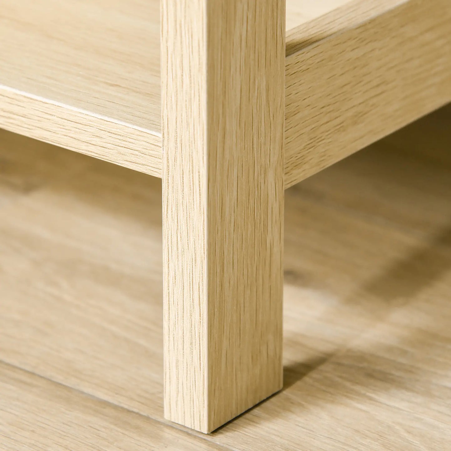 Narrow Nightstand with Rattan, Drawer, Storage Shelf, Natural Bedside Tables at Gallery Canada