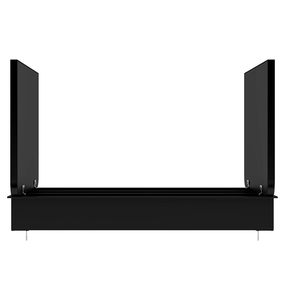 30 x 24 Inch Bathroom Medicine Cabinet, Mirror, Shelves, Black
