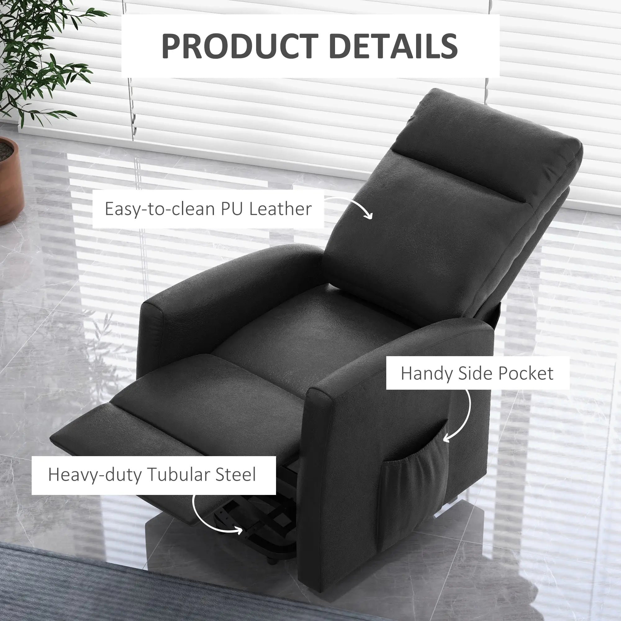 Power Lift Recliner Chair, Remote Control, Side Pocket, Grey Electric Power Lift Chairs at Gallery Canada