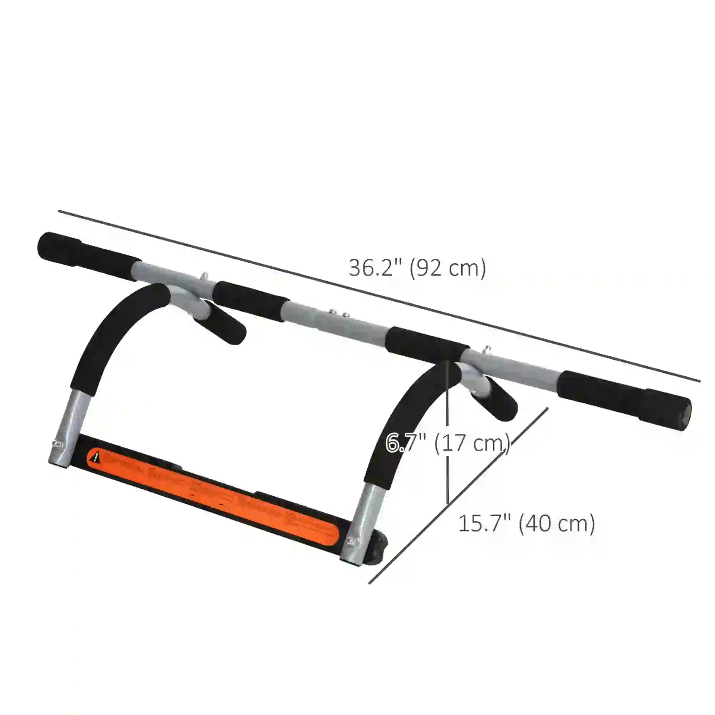 Doorway Pull-Up Bar, Home Fitness Horizontal Chin-Up Bar, Grey Strength Training Equipment at Gallery Canada