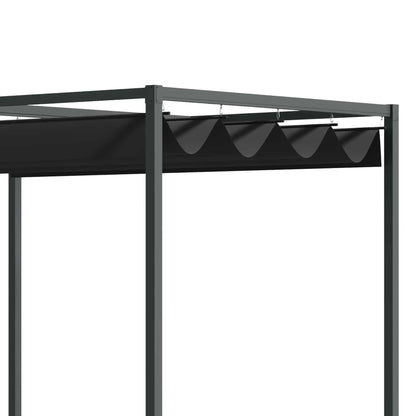 Pergola Shade 10x7, Modern Outdoor Shelter, Black Pergolas at Gallery Canada