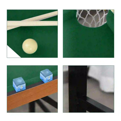 54.3"L Mini Pool Table, Portable, Includes Cues, Balls, Chalk, Rack Game Tables at Gallery Canada