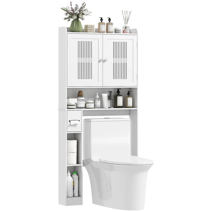 Over Toilet Storage Cabinet, Adjustable Shelf, Toilet Paper Holder Bathroom Cabinets at Gallery Canada