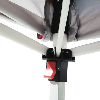 10' x 10' Pop Up Canopy Tent, Adjustable Height, 1 Sidewall, Wheeled Bag, Grey Pop Up Canopies at Gallery Canada