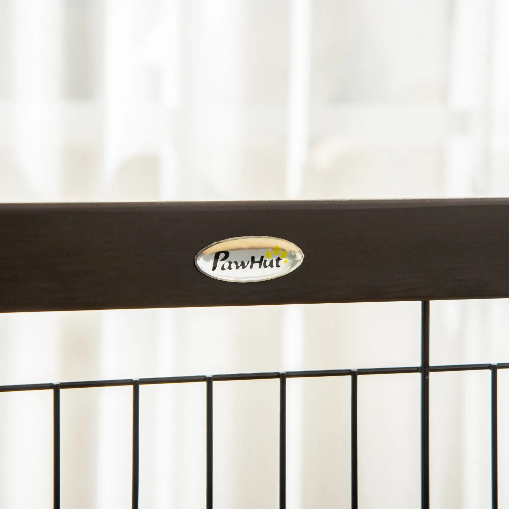 Wooden Dog Gate, 4 Panel, Foldable Pet Fence, For Small & Medium Dogs Houses, Kennels & Pens at Gallery Canada