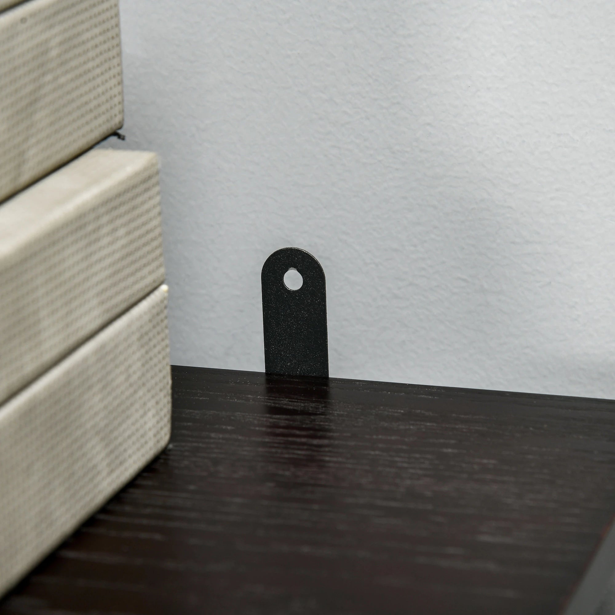 Electric Fireplace With Mantel, Freestanding Heater, 700W/1400W, Brown Electric Fireplaces at Gallery Canada