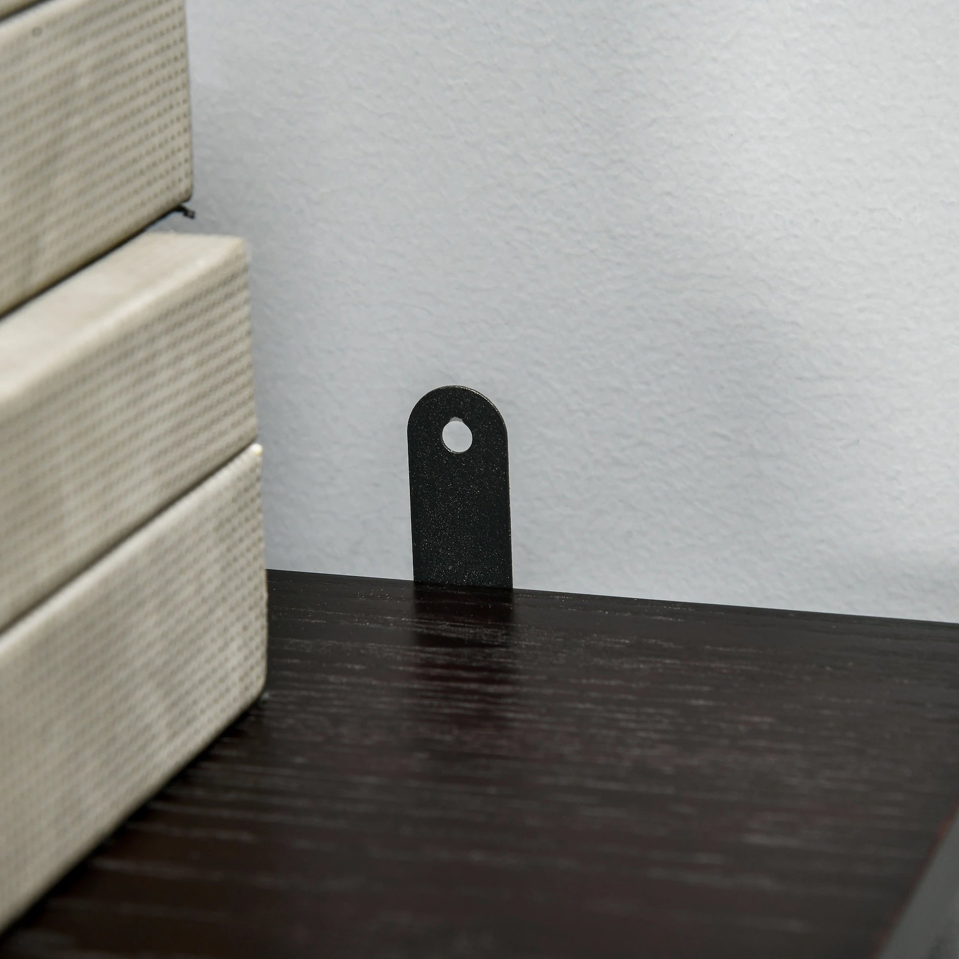 Electric Fireplace With Mantel, Freestanding Heater, 700W/1400W, Brown Electric Fireplaces at Gallery Canada