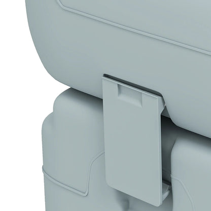 5.8 Gallon Portable Toilet With Level Indicator, Anti-Leak Pump Camping Toilets at Gallery Canada
