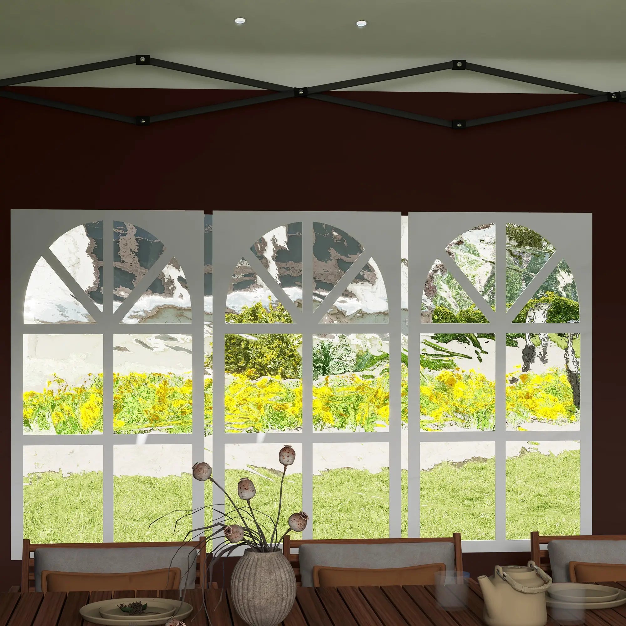 10' x 20' Pop Up Canopy Tent, Instant Shelter, Carrying Bag, Coffee Pop Up Canopies at Gallery Canada