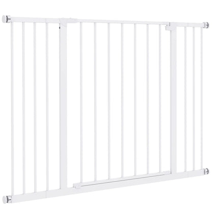 Pressure Fit Dog Gate, 29.9''-42.1'' Width, White Houses, Kennels & Pens at Gallery Canada