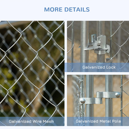 13.1' x 7.5' x 6' Dog Playpen, Galvanized Steel Frame, 99 Sq. Ft. Houses, Kennels & Pens at Gallery Canada