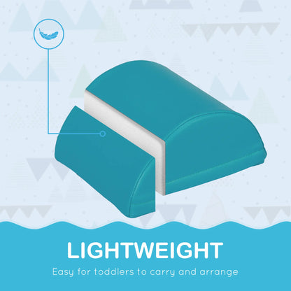 11 Piece Soft Play Blocks Kids Climb and Crawl Gym Toy Foam Building Light Colour Kids Gym & Playmats at Gallery Canada