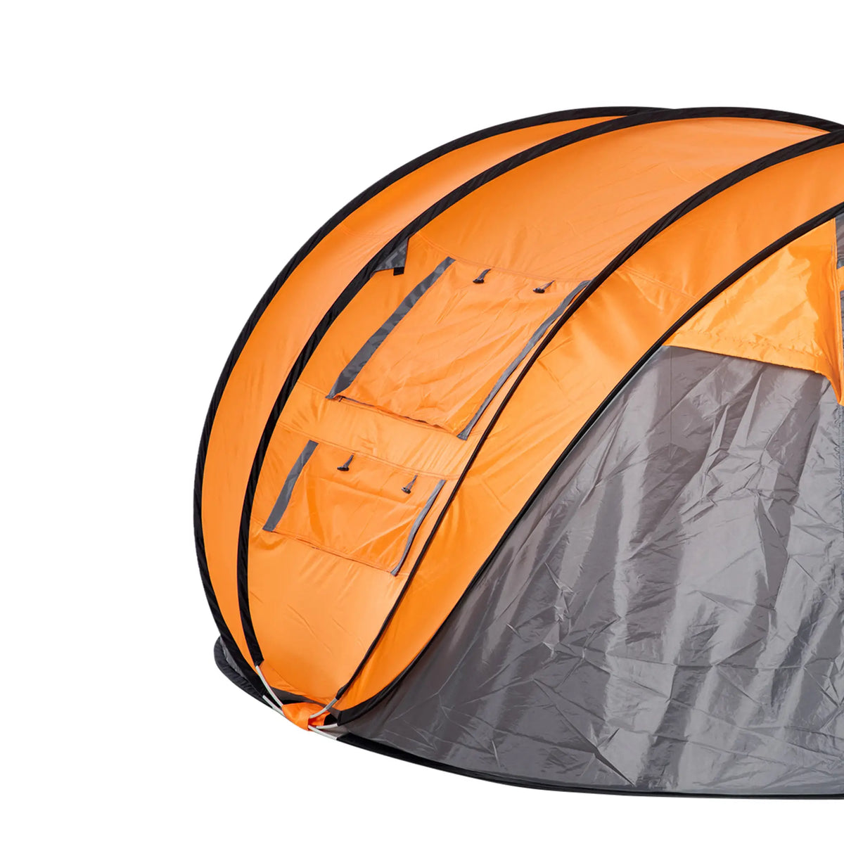 4 Person Pop Up Tent, Automatic Setup, Orange Camping Tents at Gallery Canada