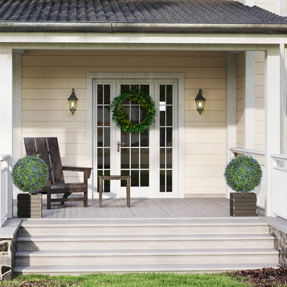 Artificial Lavender Plants, Set Of 2, UV Protected, Indoor Outdoor Decor, Purple Artificial Trees at Gallery Canada