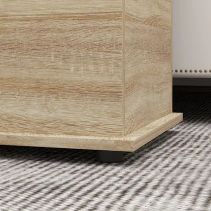 39.5" Storage Chest, Flip-Top Lid, Entryway Bench, Oak Storage Ottomans & Benches at Gallery Canada