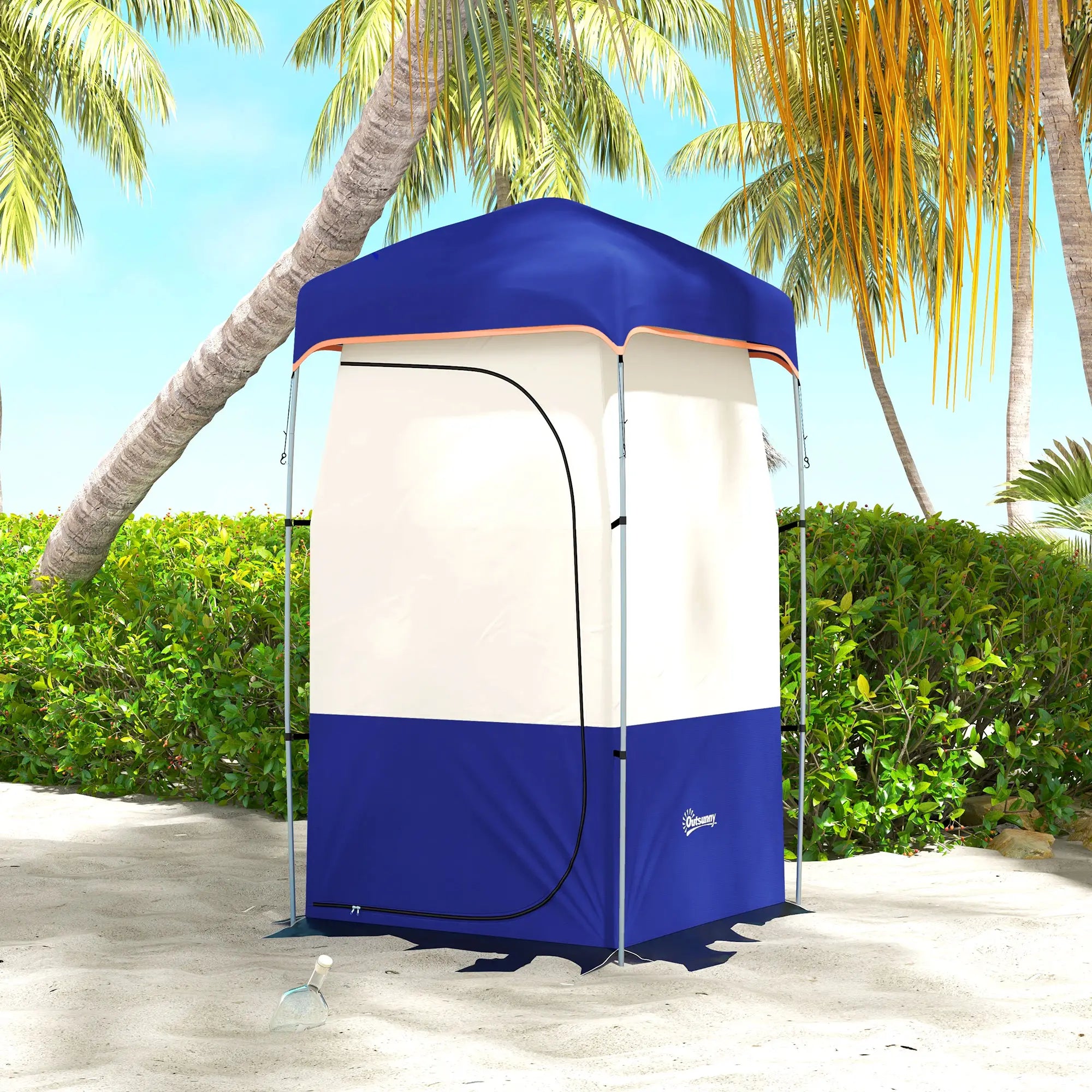 Camping Shower Tent, Portable Privacy Shelter, Blue Camping Tents at Gallery Canada