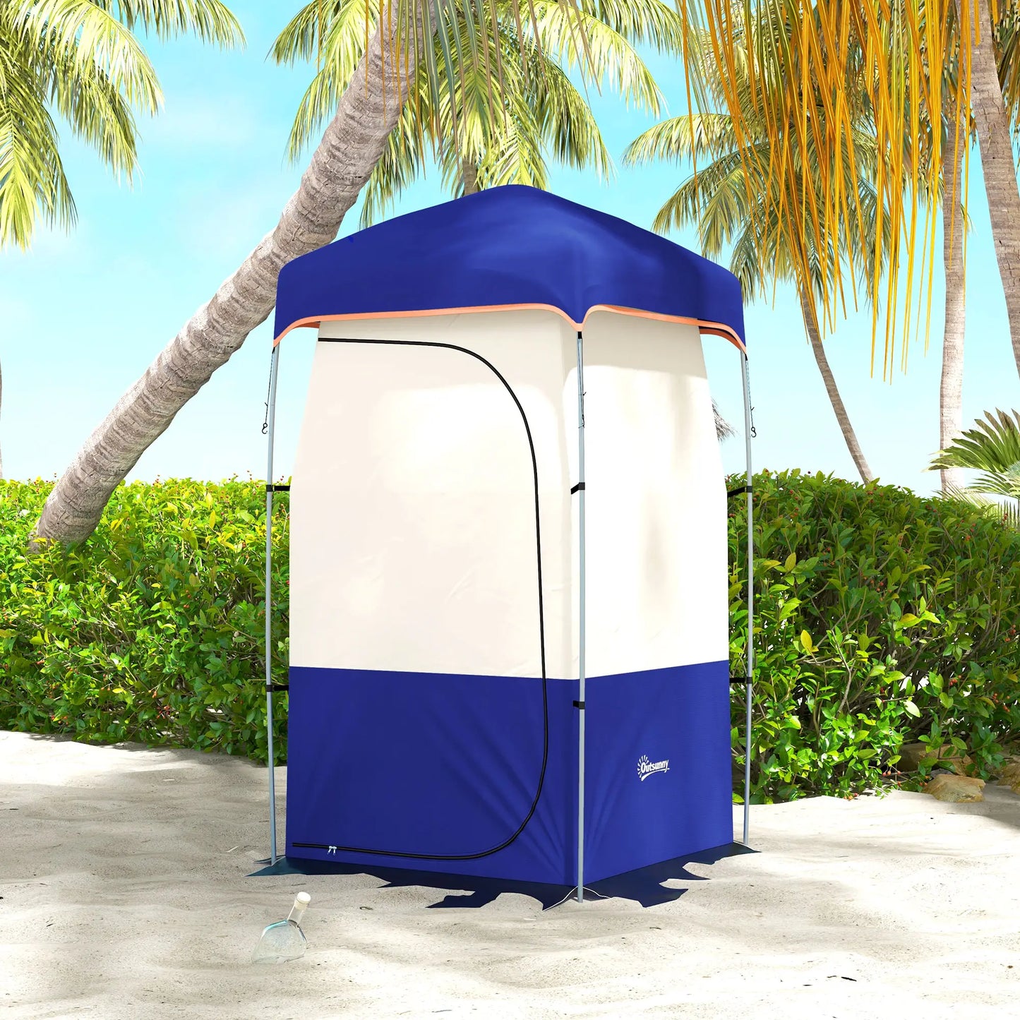 Camping Shower Tent, Portable Privacy Shelter, Blue Camping Tents at Gallery Canada
