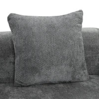 96.5" Folding Sofa Bed, Convertible 3 Seater Modular Couch, Grey