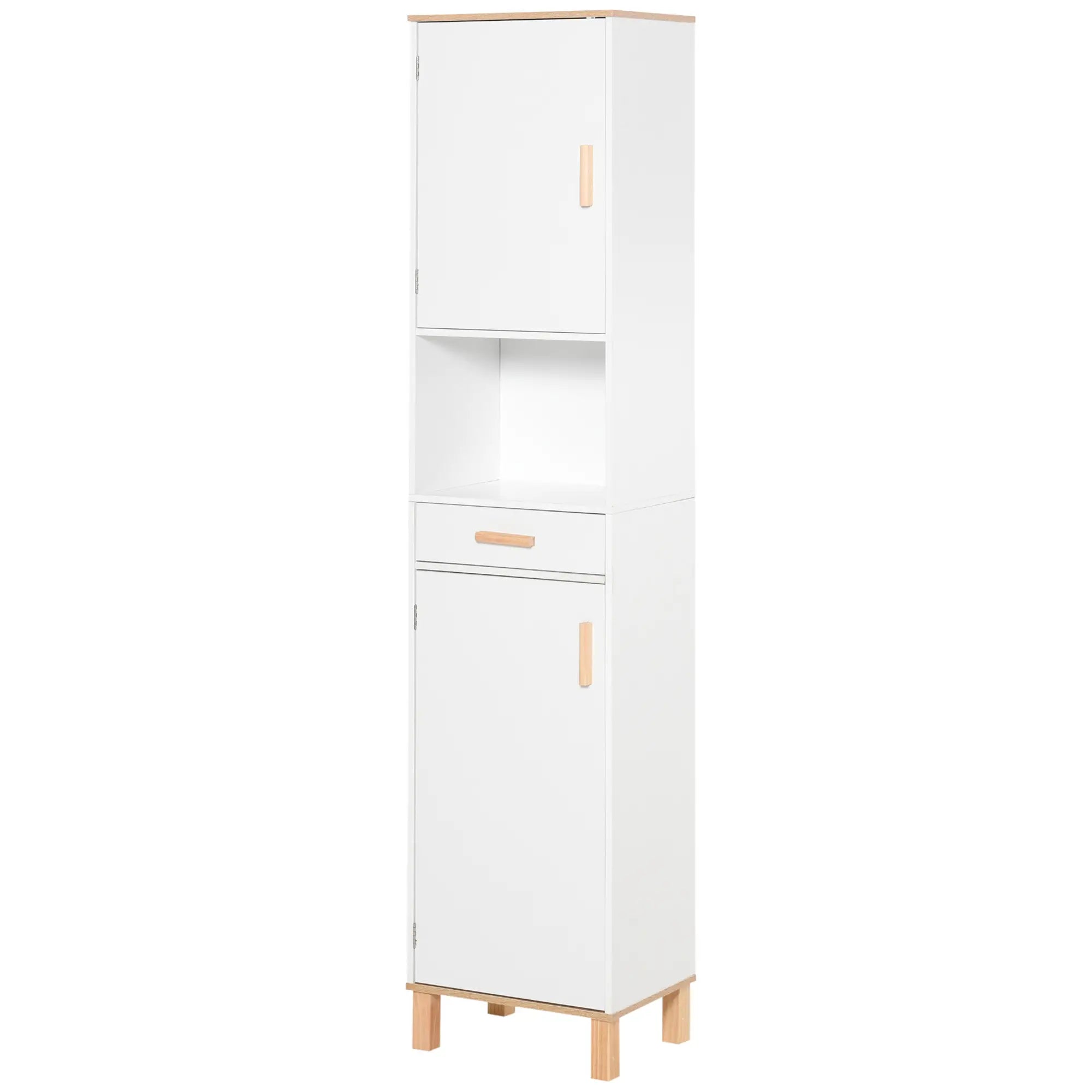Bathroom Storage Cabinet, Floor Standing Linen Tower, White Bathroom Cabinets at Gallery Canada