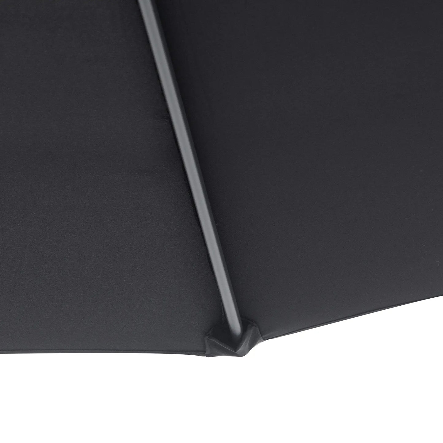 10' Deluxe Patio Umbrella, Outdoor Market Parasol, Black Cantilever Umbrellas at Gallery Canada