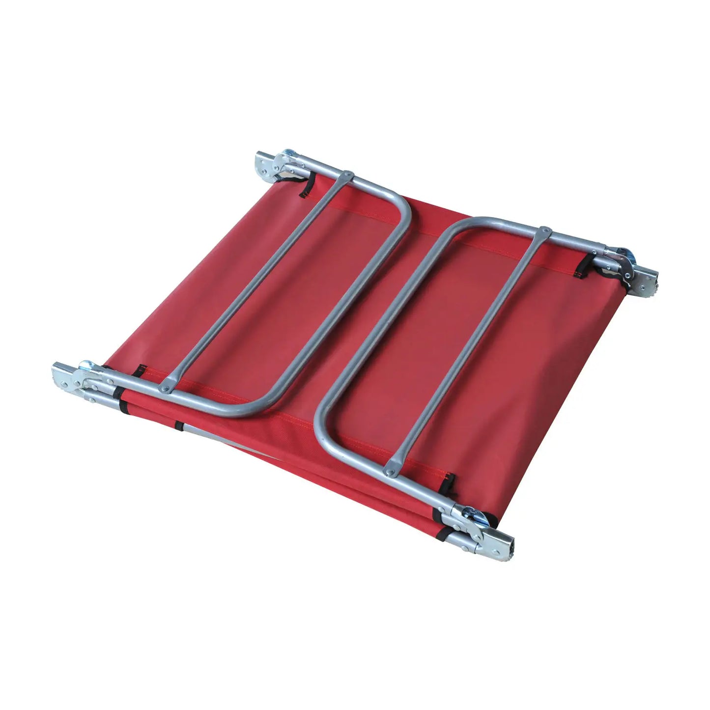 Outdoor Lounge Chair, Adjustable Folding Chaise, Sun Lounger Bed, Red Lounger Chairs at Gallery Canada