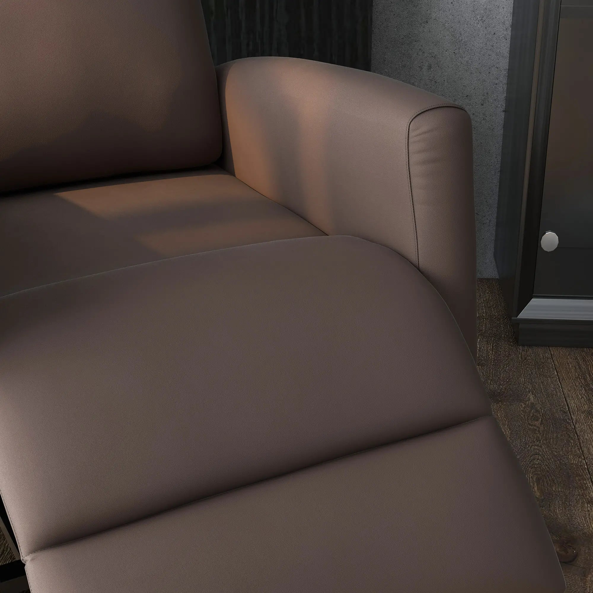 Power Lift Recliner Chair, Remote Control, Side Pocket, Brown Electric Power Lift Chairs at Gallery Canada