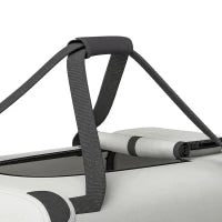 Soft Sided Pet Carrier Bag for Extra Large Dogs, Light Grey