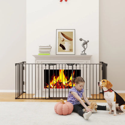 Foldable Dog Playpen, Indoor for Small Medium Dogs, Black Houses, Kennels & Pens at Gallery Canada