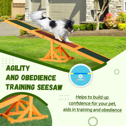 Wood Pet Seesaw Platform, Dog Agility Training Equipment, Weather Resistant Dog Agility Training Equipment at Gallery Canada