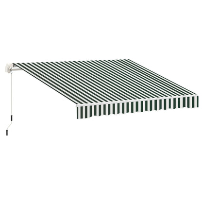 10' x 8' Retractable Awning Fabric, UV Protection, and White, Green Awning Fabric Replacement at Gallery Canada