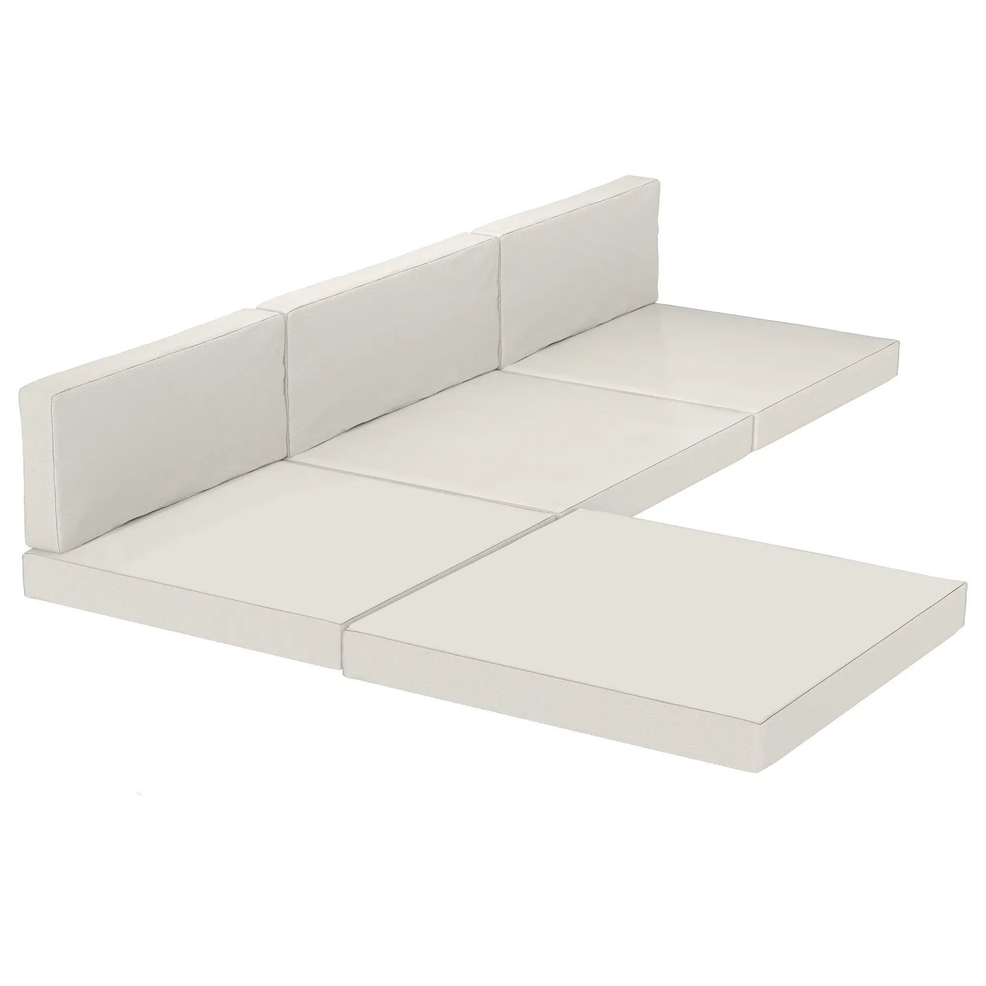 Water-Repellent Patio Loveseat Cushion, 23.6
