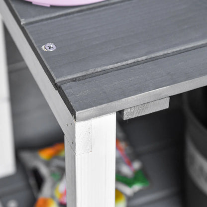 54.75''x29.5''x63'' Garden Storage Shed, Asphalt Roof, Wooden, Double Door Sheds at Gallery Canada