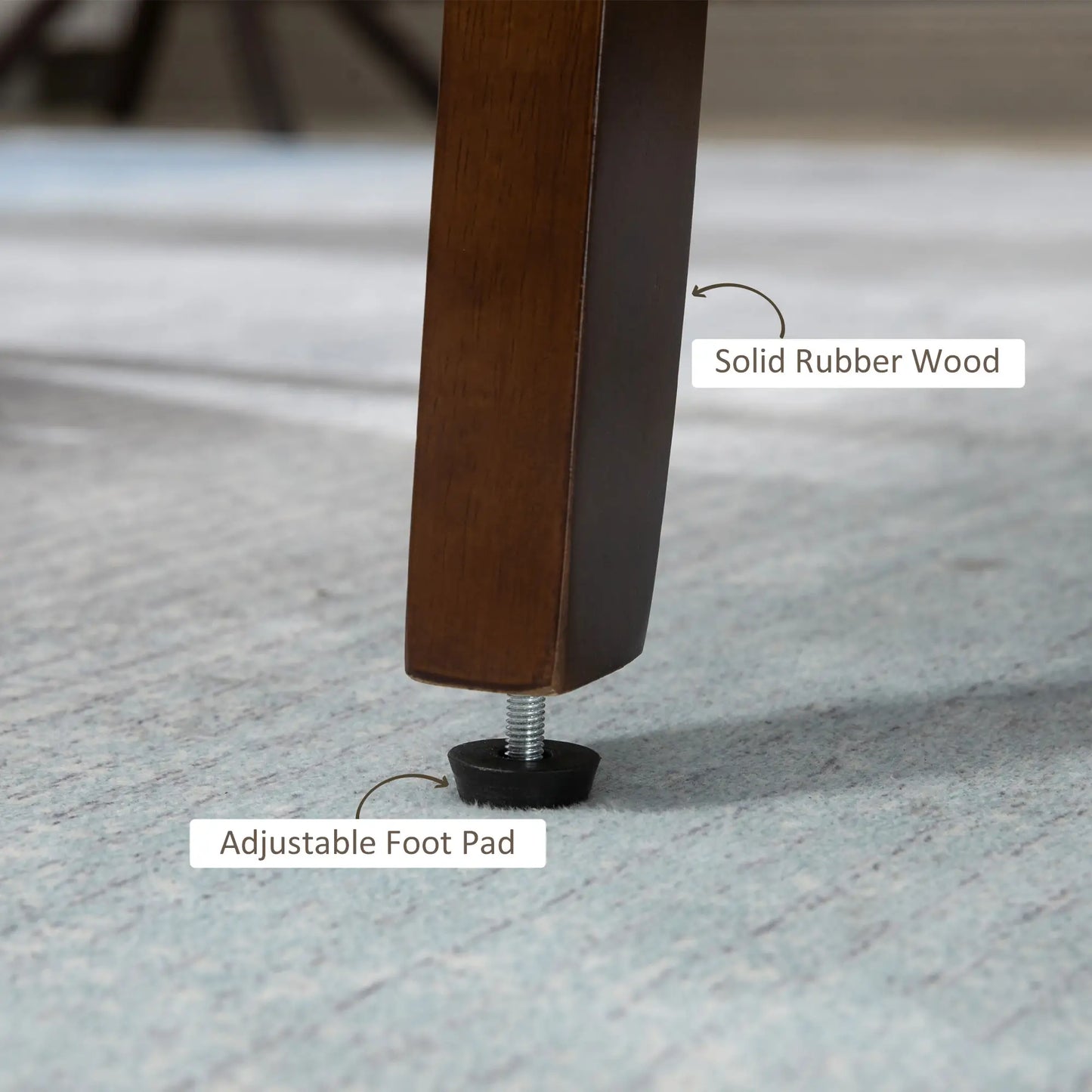 Modern Accent Chairs with Cushioned Seat, Upholstered Linen-Feel Armchair for Bedroom, Living Room, Multicolored Accent Chairs at Gallery Canada