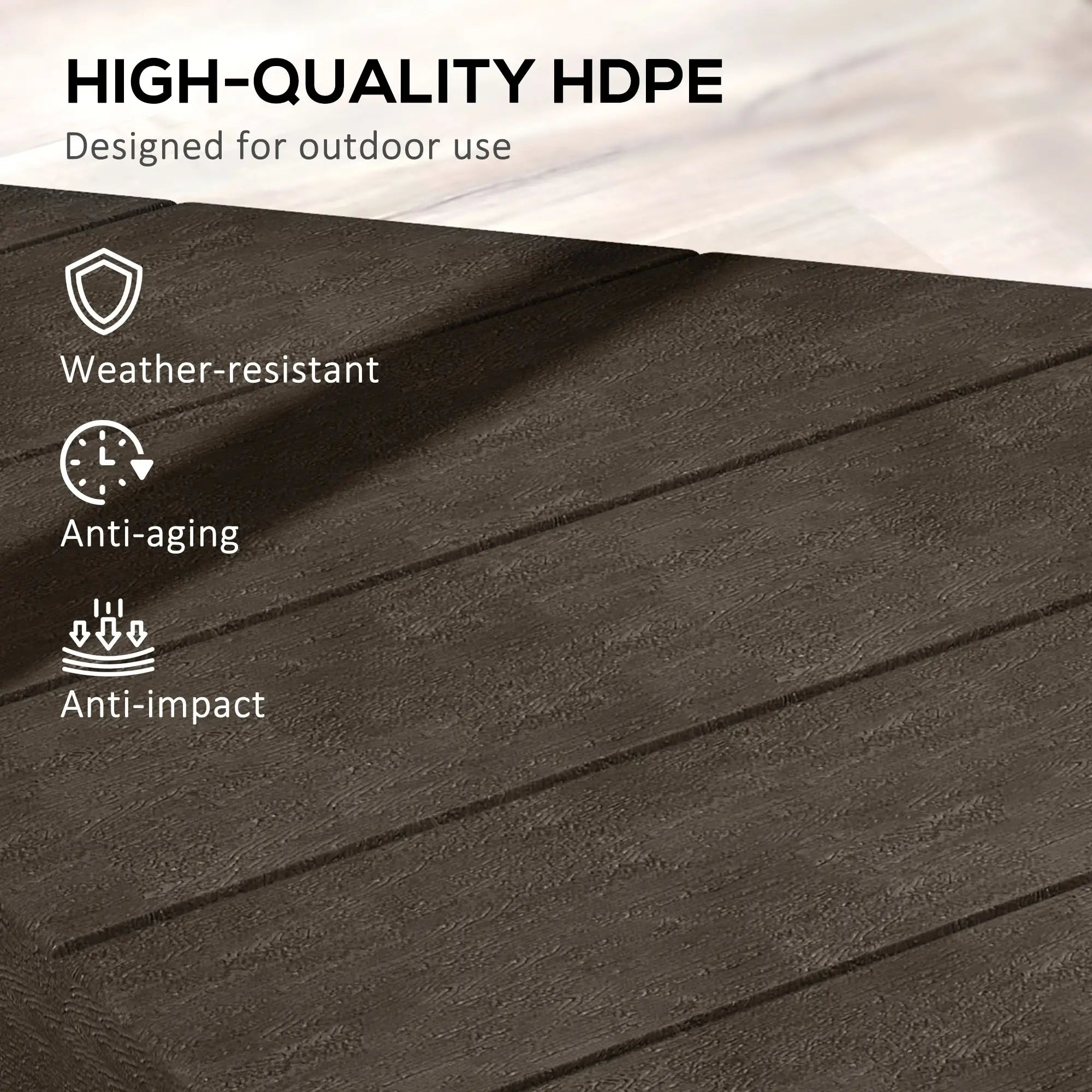 Offset Umbrella Base, 132 lb. Water or 176 lb. Sand, Brown Umbrella Bases at Gallery Canada