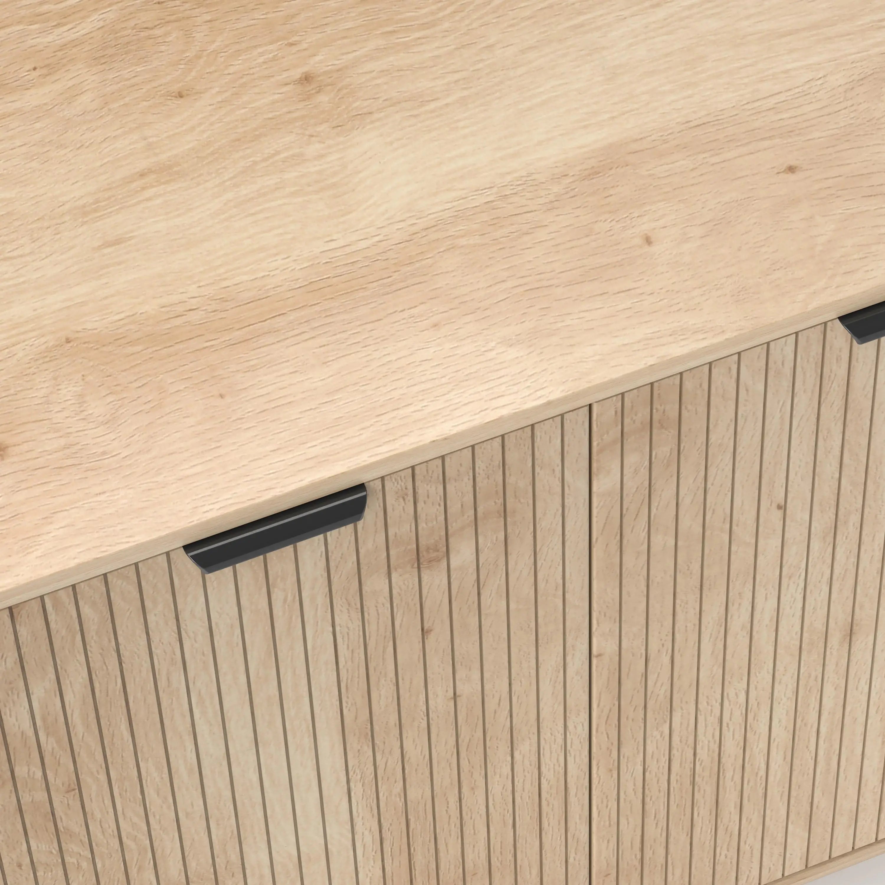 Accent Cabinet with Doors, Adjustable Shelf, Wood Legs, Oak Storage Cabinets at Gallery Canada