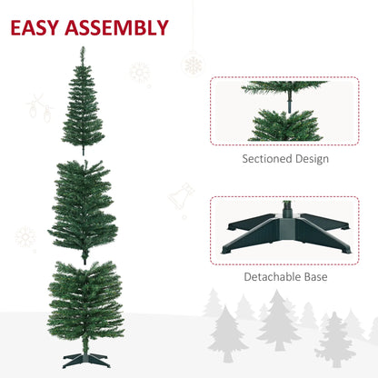 7' PVC Slim Pencil Artificial Christmas Tree, 390 Branch Tips Pencil Christmas Trees at Gallery Canada