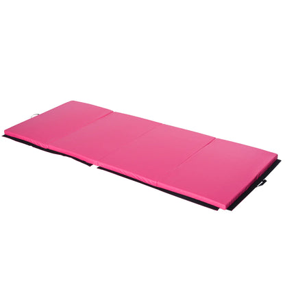 4'x10'x2'' Folding Gymnastics Mat, For Yoga MMA Martial Arts, Pink Gymnastics Mats at Gallery Canada