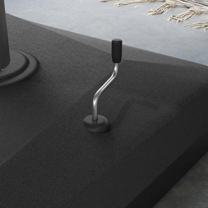 Heavy Duty Cantilever Umbrella Base, Liftable Wheel, Adjustable Foot Pads Umbrella Bases at Gallery Canada