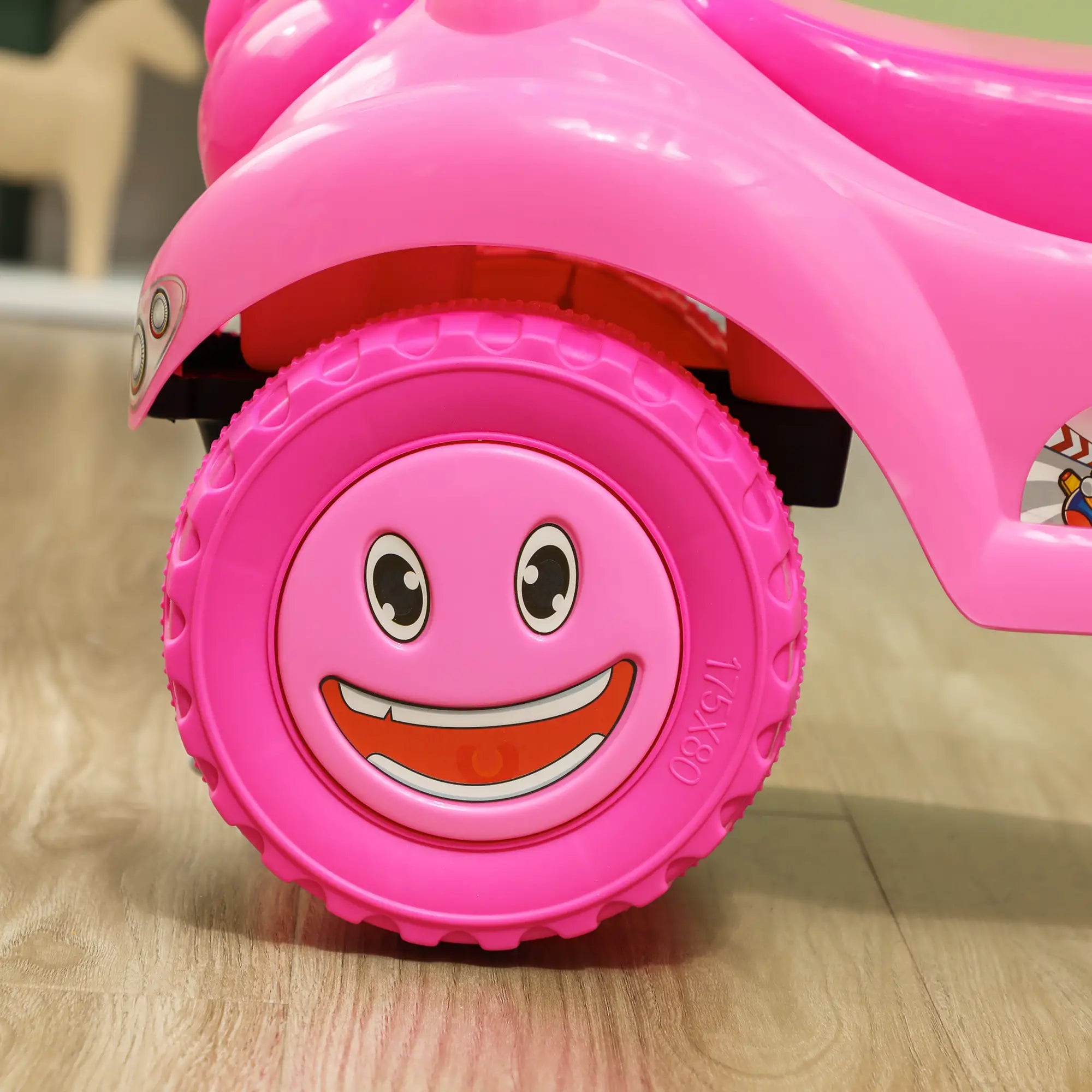 Toddler Push Car with Horn, Light, Music, Pink Push Cars for Toddlers at Gallery Canada