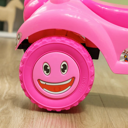 Toddler Push Car with Horn, Light, Music, Pink Push Cars for Toddlers at Gallery Canada