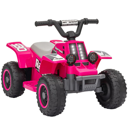 6V Kids ATV Quad, 4 Wheeler Electric Ride On Car, Pink Electric Toy Cars at Gallery Canada